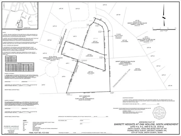 Tyler, TX 75703,Lot 4-A,B,C,D Oak Alley