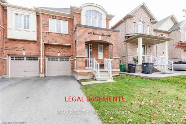 69 Vezna CRES, Brampton, ON L6X 5K4