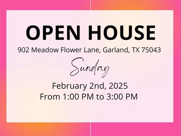 Garland, TX 75043,902 Meadow Flower Lane