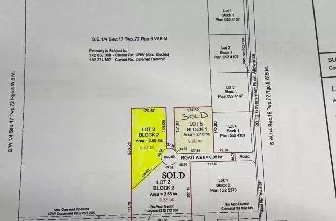 Range Road 84 Township Road 722 #lot 3, Wembley, AB T0H 2J0