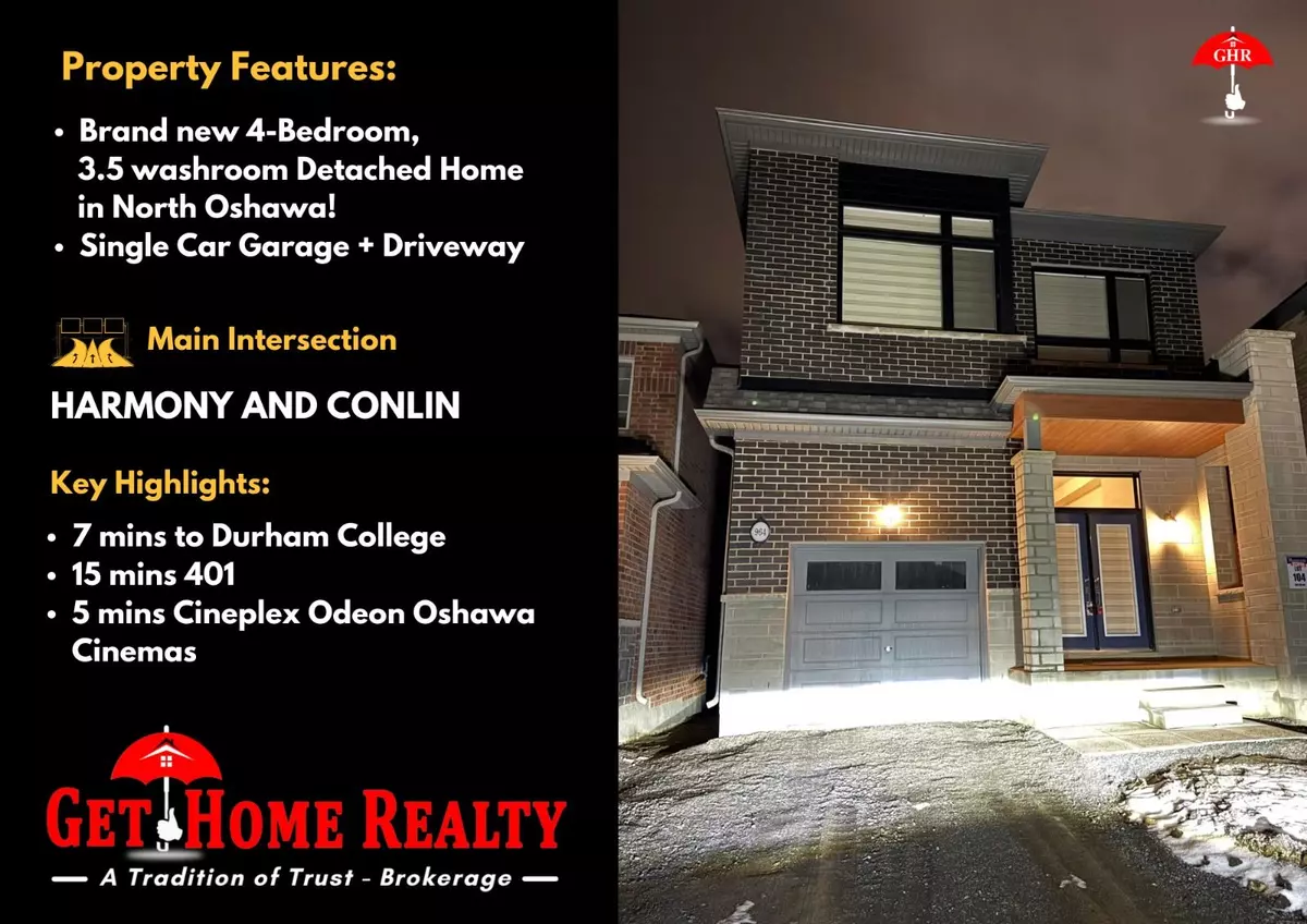 Oshawa, ON L1L 0T8,964 Rexton DR #Main