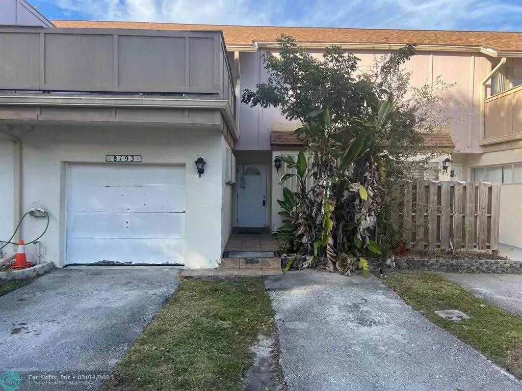 Plantation, FL 33324,8193 NW 8TH MANOR  #4