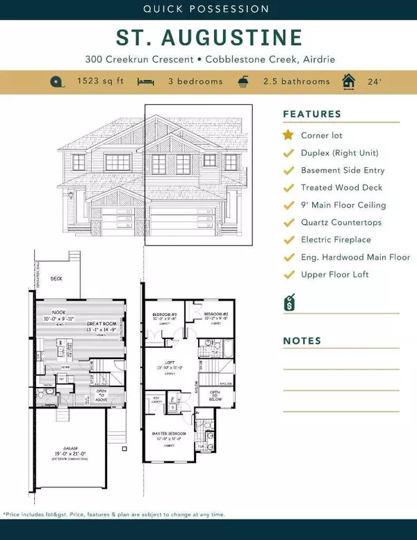 Airdrie, AB T4B 5J8,300 Creekrun CRES SW