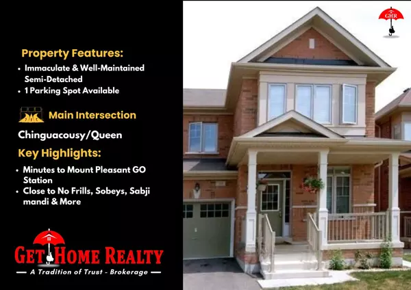 125 Allegro DR #Bsmt, Brampton, ON L6Y 5Y3