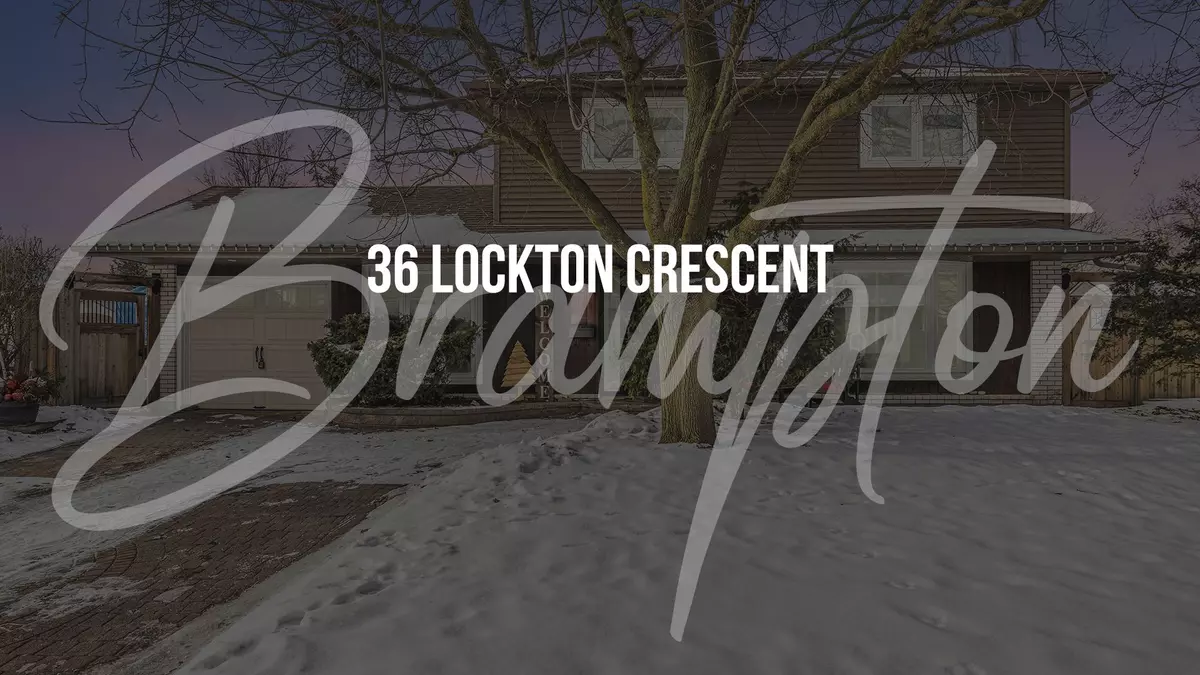 Brampton, ON L6W 1C3,36 Lockton CRES