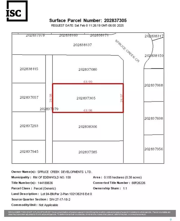 Edenwold Rm No. 158, SK S0G 3Z0,360 Spruce Creek CRESCENT