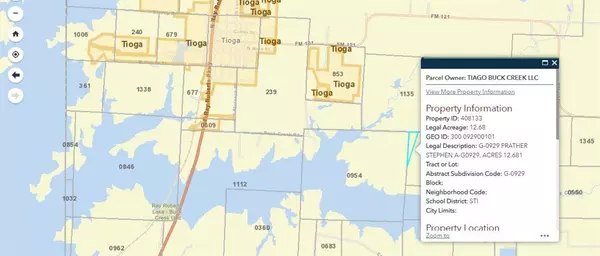 Tioga, TX 76271,0 Buck Creek Road