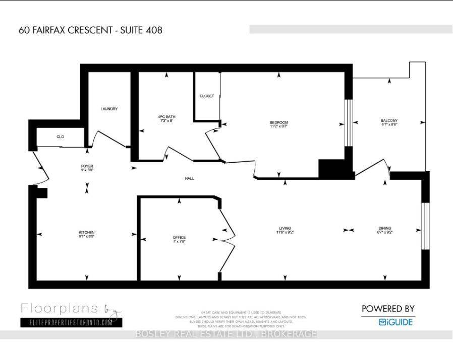 Toronto E04, ON M1L 0E1,60 Fairfax CRES #408
