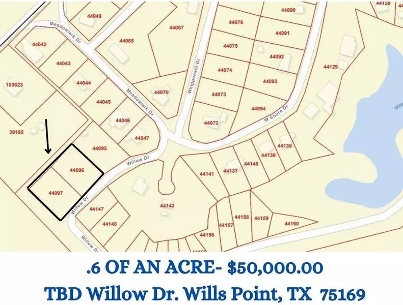 TBD Willow Drive, Wills Point, TX 75169