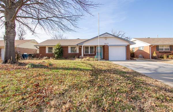 317 S Bell Drive, Midwest City, OK 73110