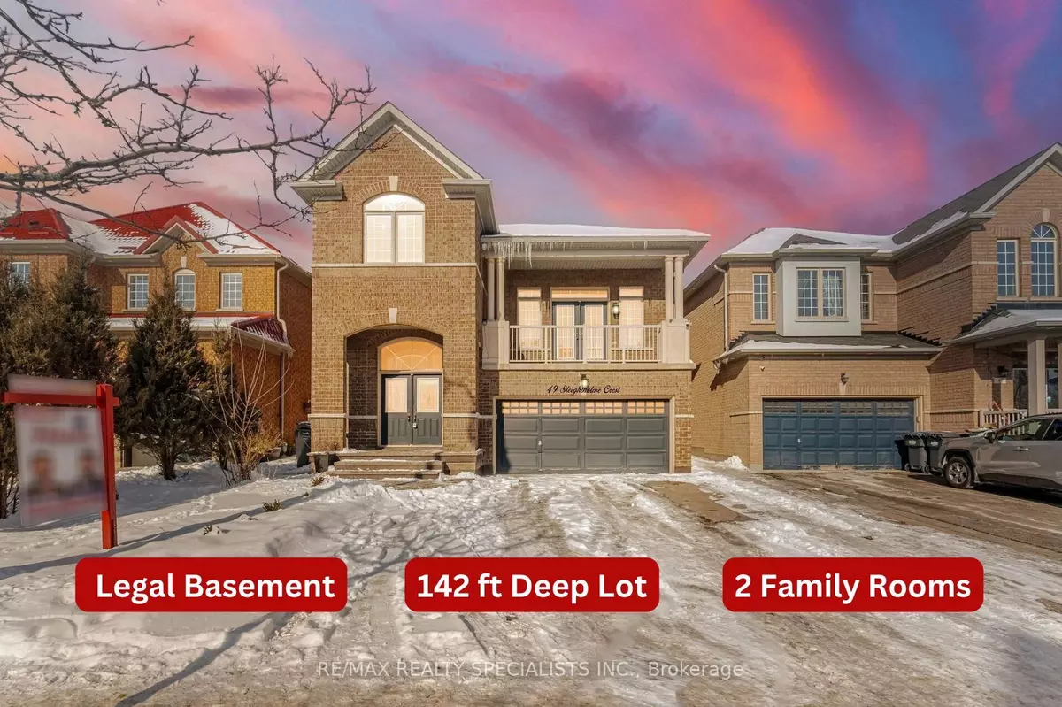 Brampton, ON L6P 3E8,49 Sleightholme CRES