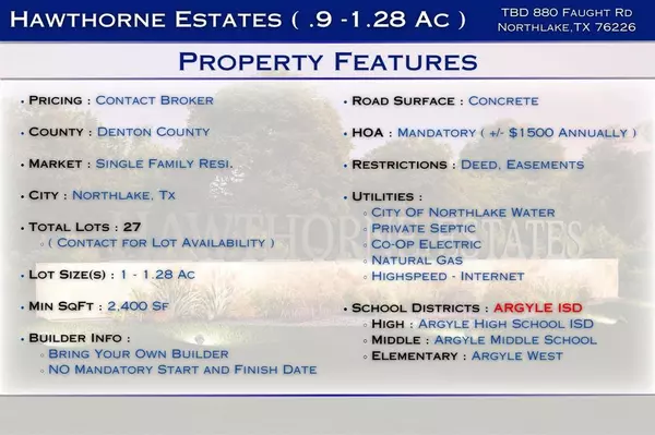 Northlake, TX 76226,2600 Southbay Circle