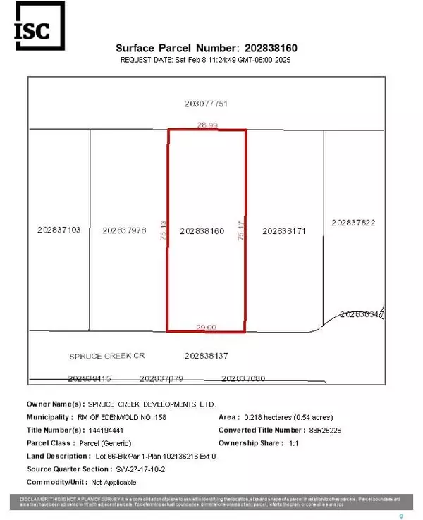 Edenwold Rm No. 158, SK S0G 3Z0,341 Spruce Creek CRESCENT