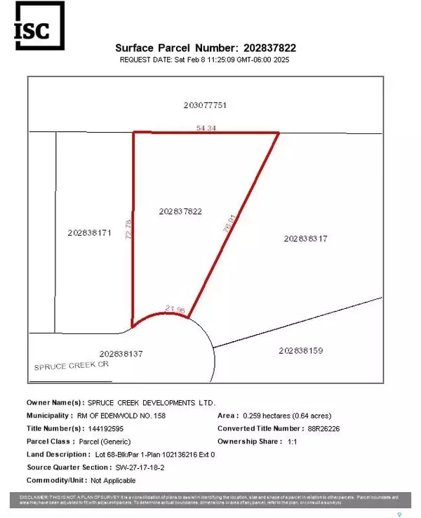 Edenwold Rm No. 158, SK S0G 3Z0,349 Spruce Creek CRESCENT