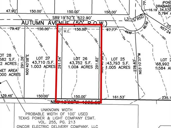 Princeton, TX 75407,Lot 26 Autumn Avenue