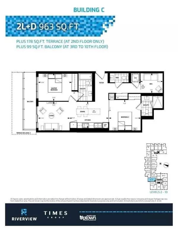 38 Water Walk DR #809, Markham, ON L3R 6M8