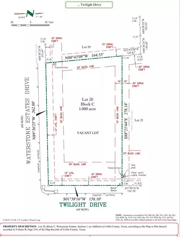 Mckinney, TX 75071,Lot 20 Twilight Drive