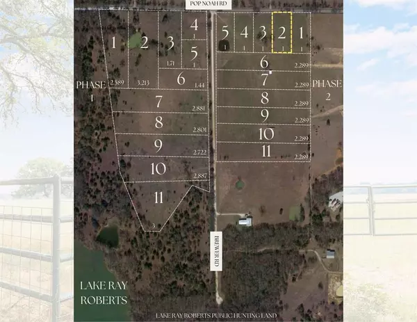 Tioga, TX 76271,TBD Phase 2 Lot 2 Pop Noah Road