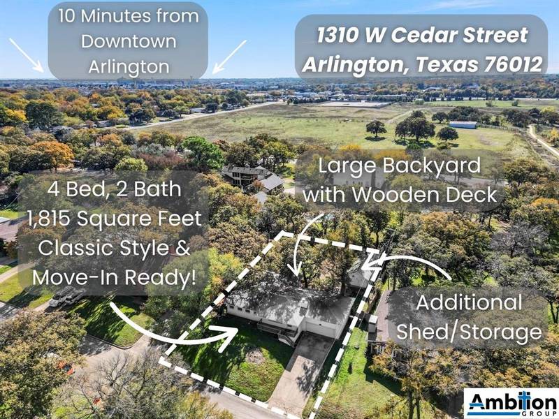 1310 W Cedar Street, Arlington, TX 76012