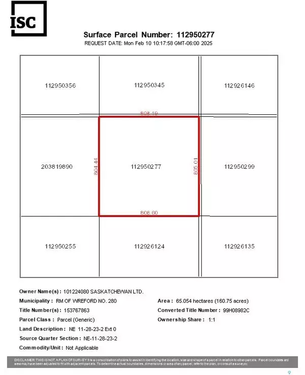 Wreford Rm No. 280, SK S0G 3R0,Rural Address