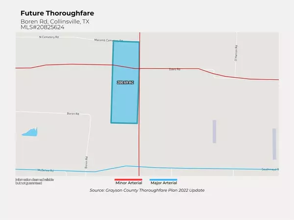 Collinsville, TX 76233,200.96AC Davis Road