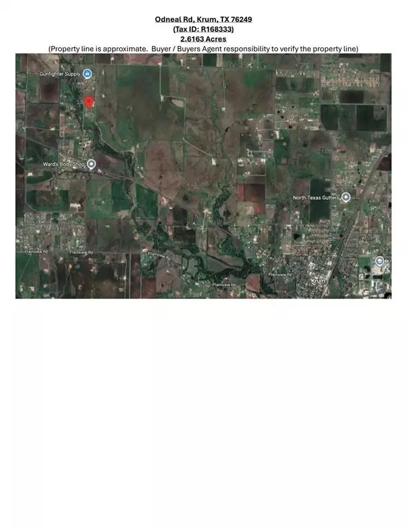 Krum, TX 76249,000 Odneal Road