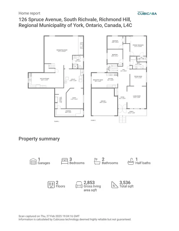 Richmond Hill, ON L4C 6W1,126 Spruce AVE