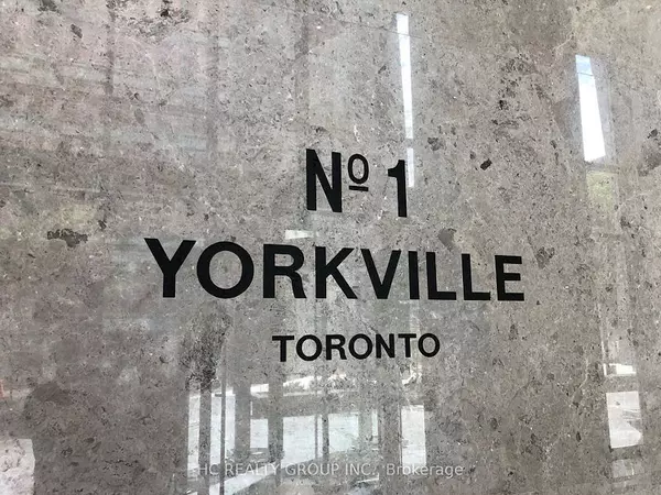 Toronto C02, ON M4W 1L1,1 Yorkville AVE #3012