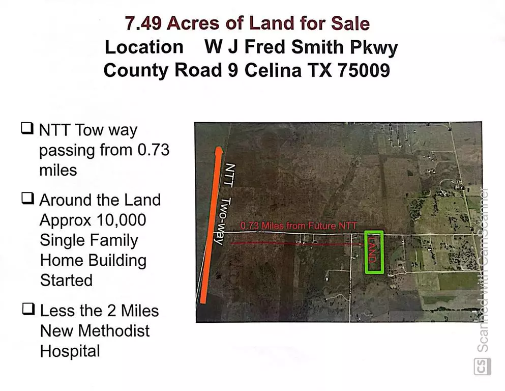 Celina, TX 75009,TBD W J Fred Smith Parkway