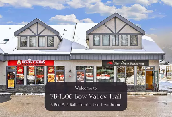 1306 Bow Valley TRL #7B, Canmore, AB T1W 1N6