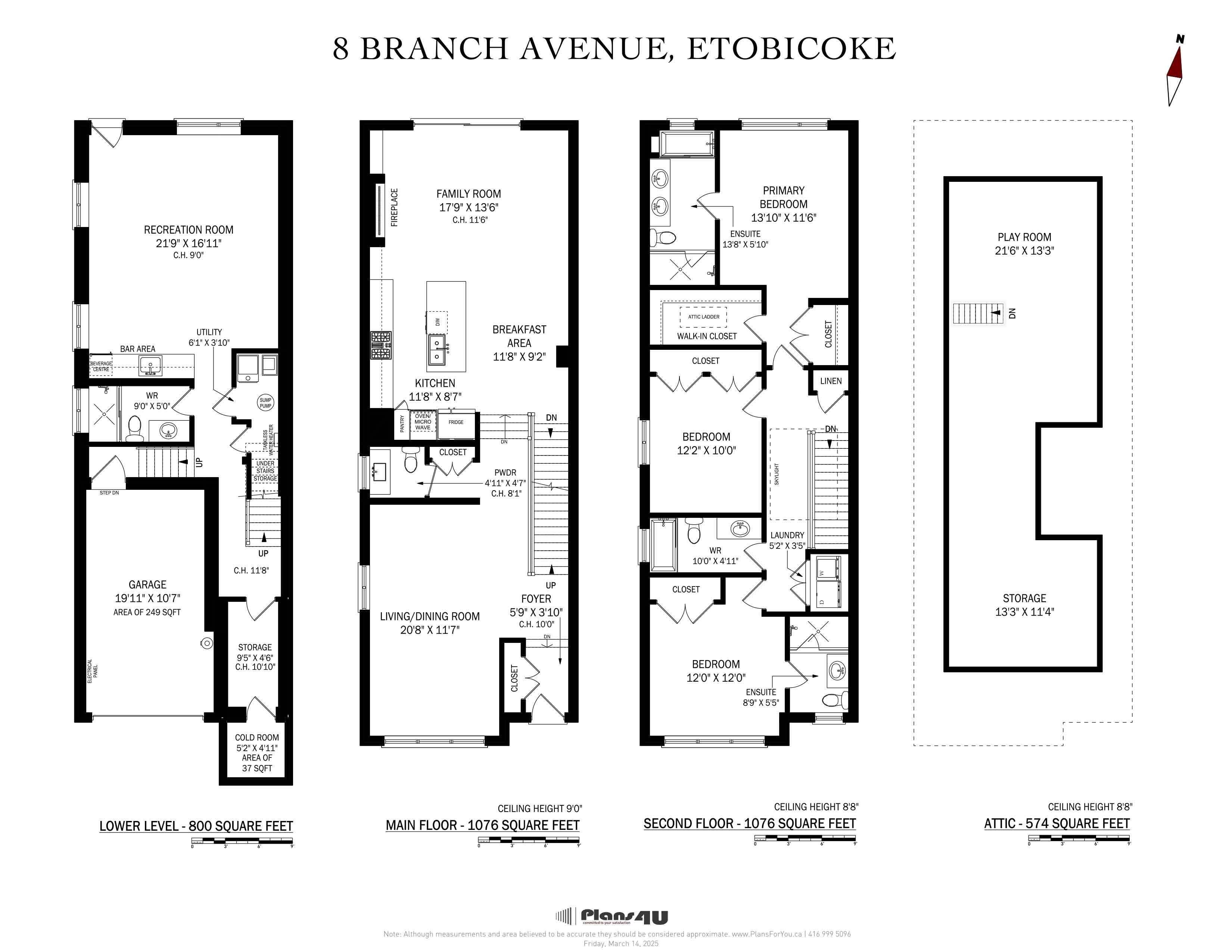 Toronto W06, ON M8W 1M7,8 Branch AVE