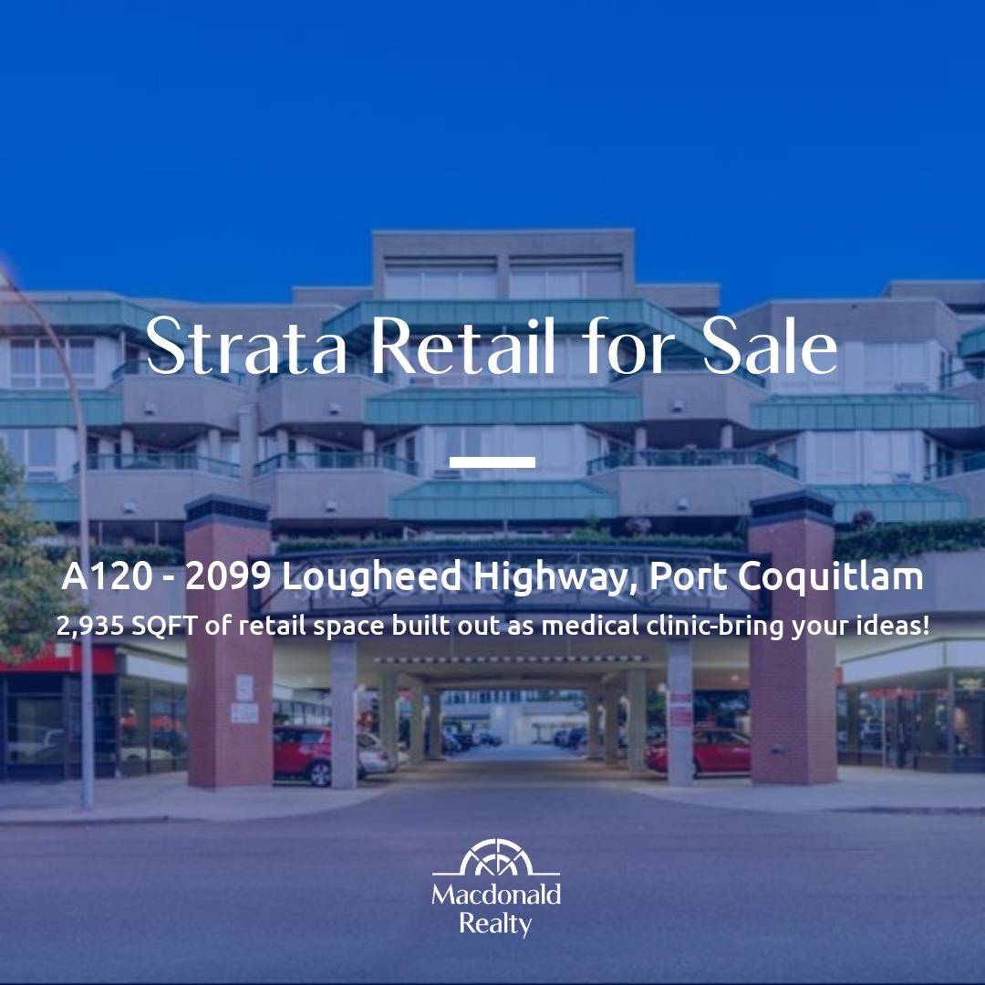 A120 2099 LOUGHEED HIGHWAY, Port Coquitlam, BC V3B 1A8