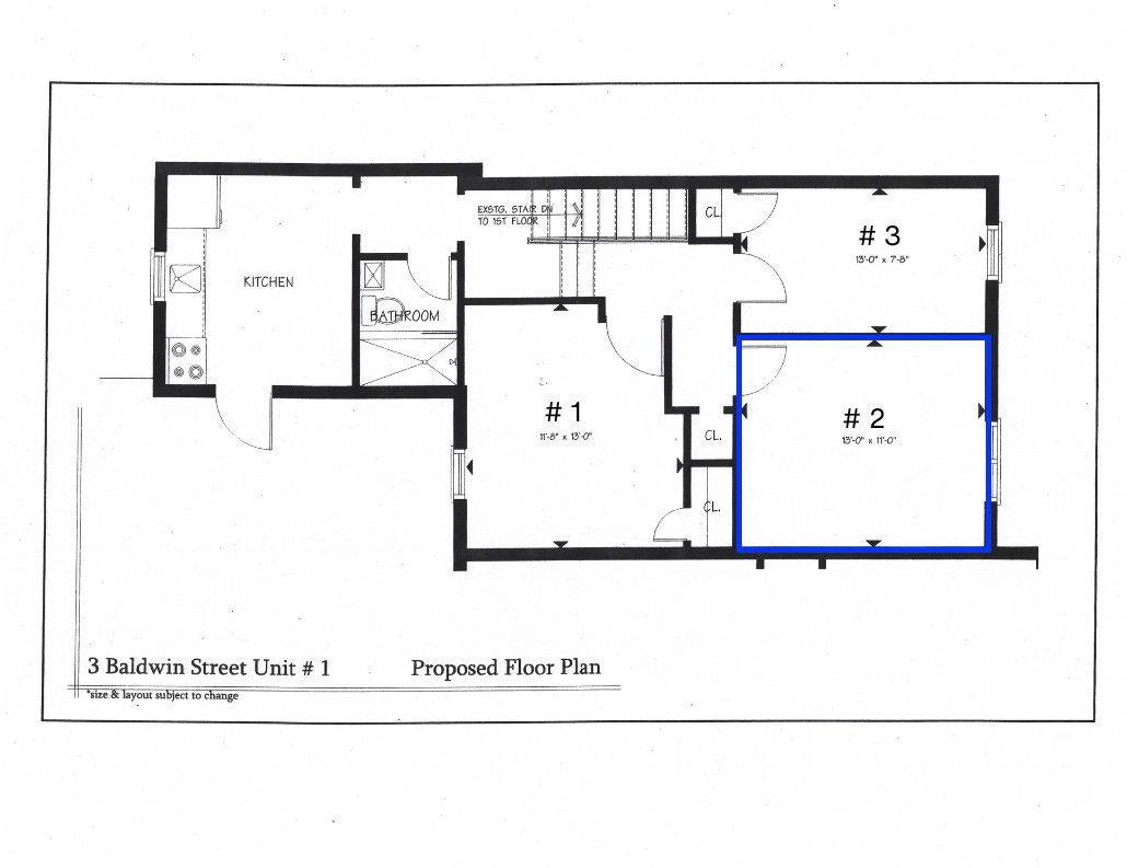 Toronto C01, ON M5T 1L1,3 Baldwin ST #2-2F