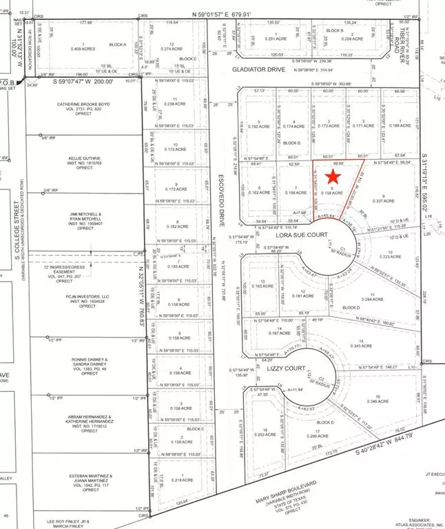 Italy, TX 76651,Lot 8 Block D Lora Sue Court