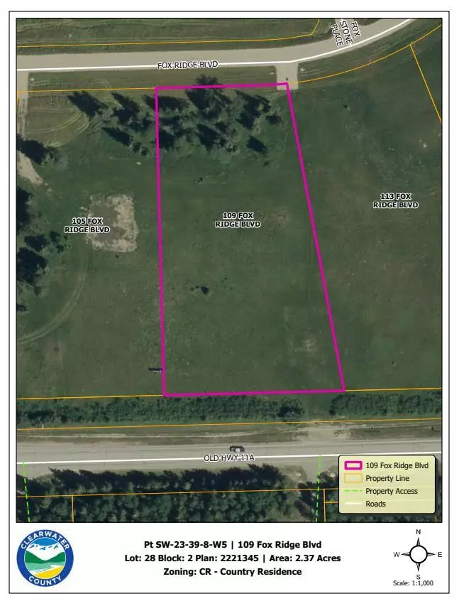 Rural Clearwater County, AB T4T 2A4,109 Fox Ridge BLVD