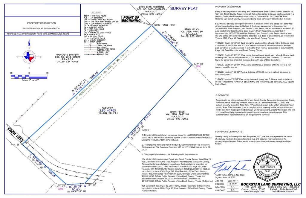 TBD VZCR 1215, Canton, TX 75103