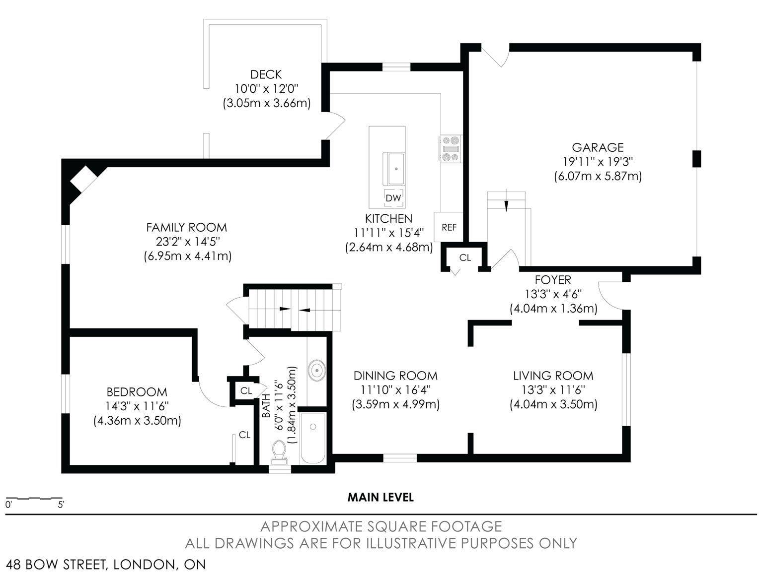London East, ON N5V 4V3,48 Bow ST