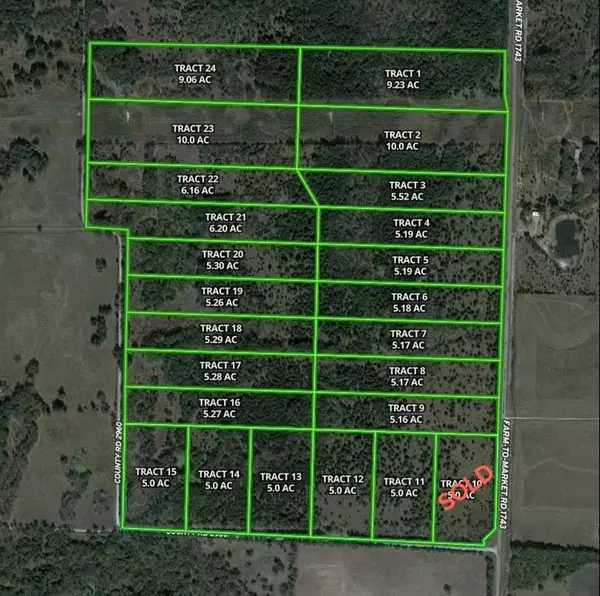 Honey Grove, TX 75446,Tract 7 Farm to Market 1743