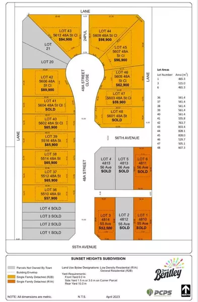 5612 48A Street Close #Lot 43, Bentley, AB T0C 0J0