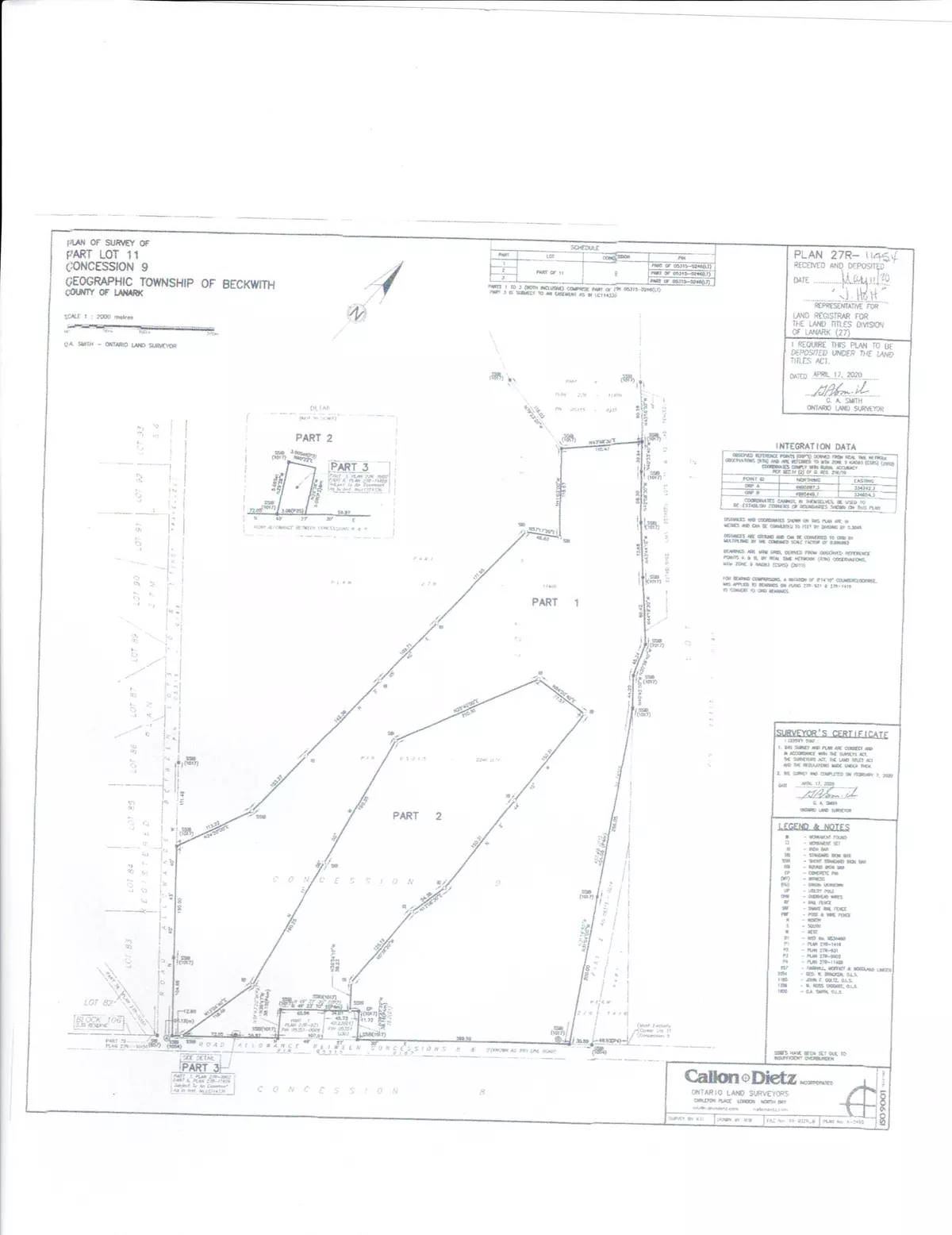Beckwith, ON K7C 3P2,XXXX Ninth Line W