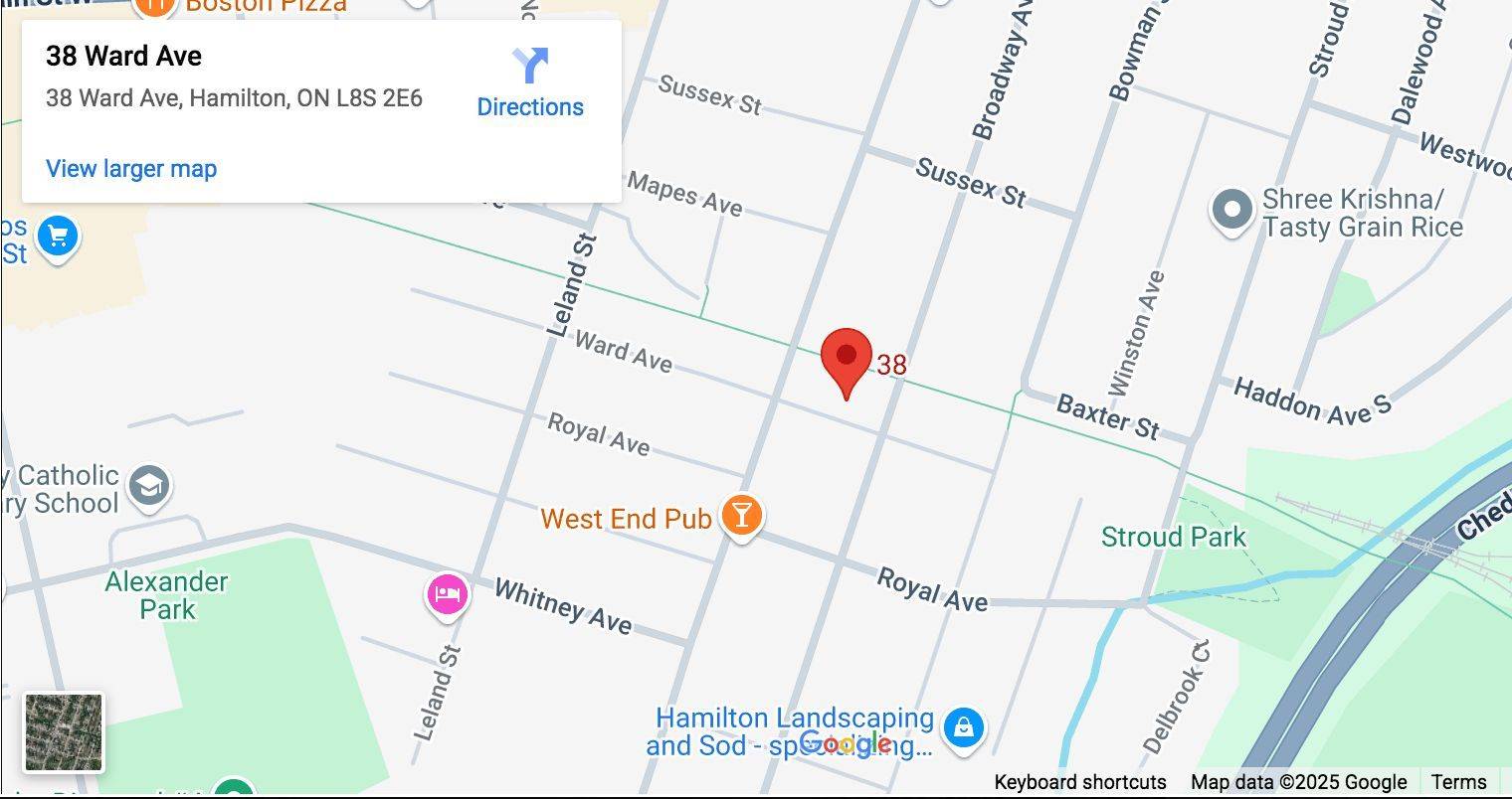 Hamilton, ON L8S 2E6,38 Ward AVE