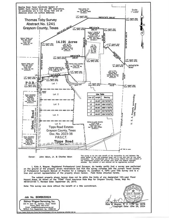 Whitesboro, TX 76273,TBD Isbon Road