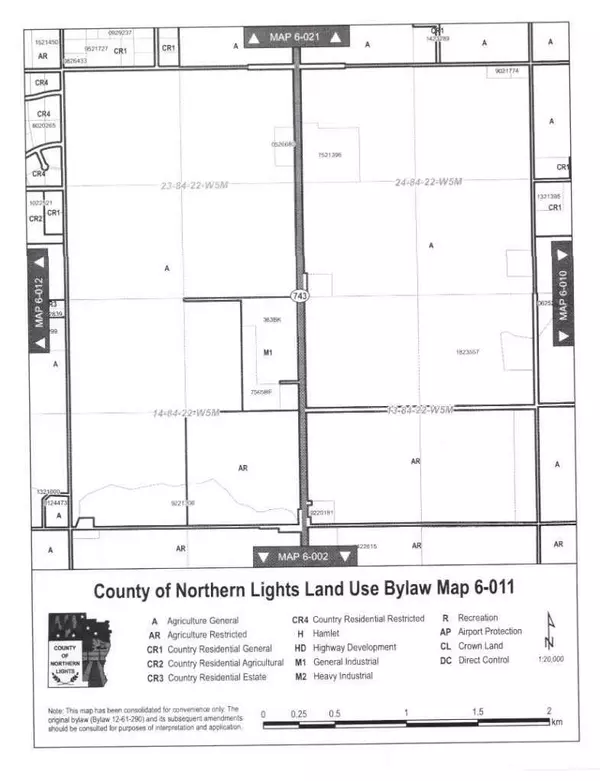 Rural Northern Lights County Of, AB T8S1S4,Hwy 743