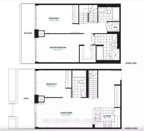 Mississauga, ON L5R 0G9,65 Watergarden DR #A3