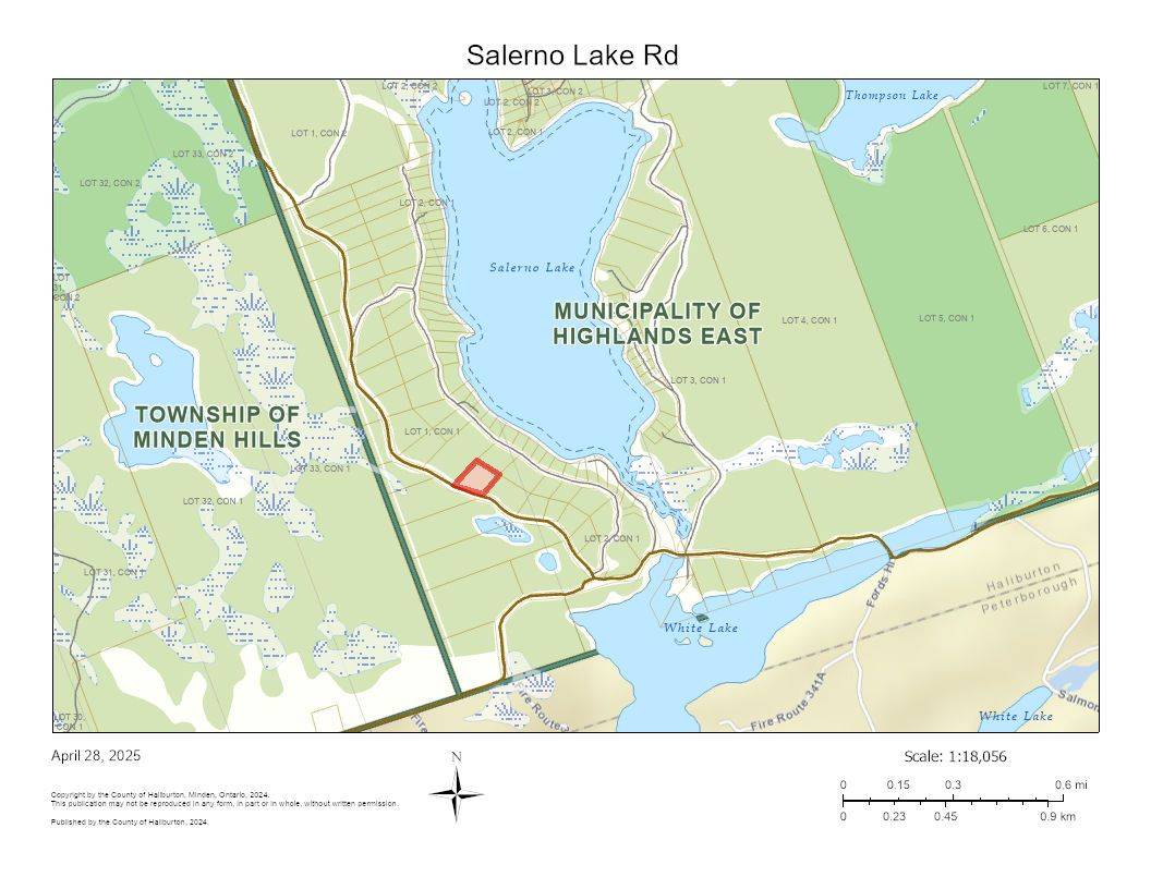 Highlands East, ON K0M 1X0,Salerno Lake RD