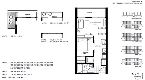 Waterloo, ON N2L 3R4,257 Hemlock ST #305