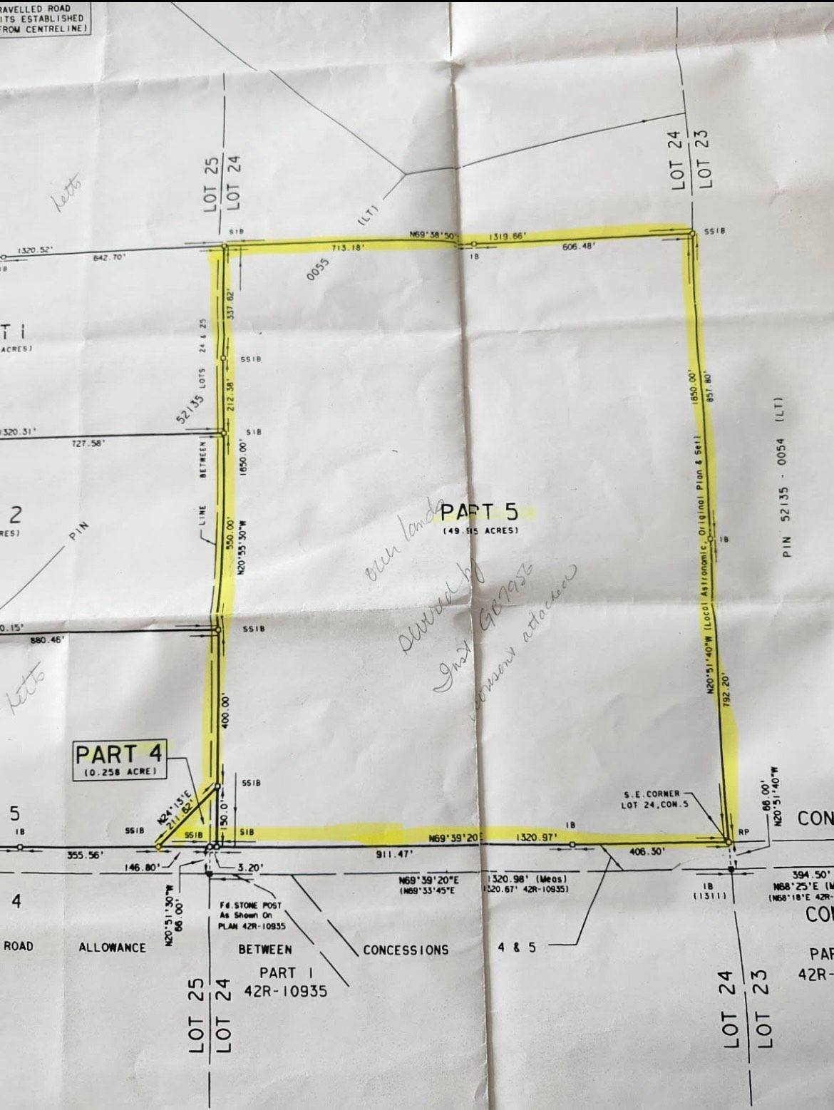 Ryerson, ON P0A 1C0,PT LOTS 24 & 25 CON 5 Concession