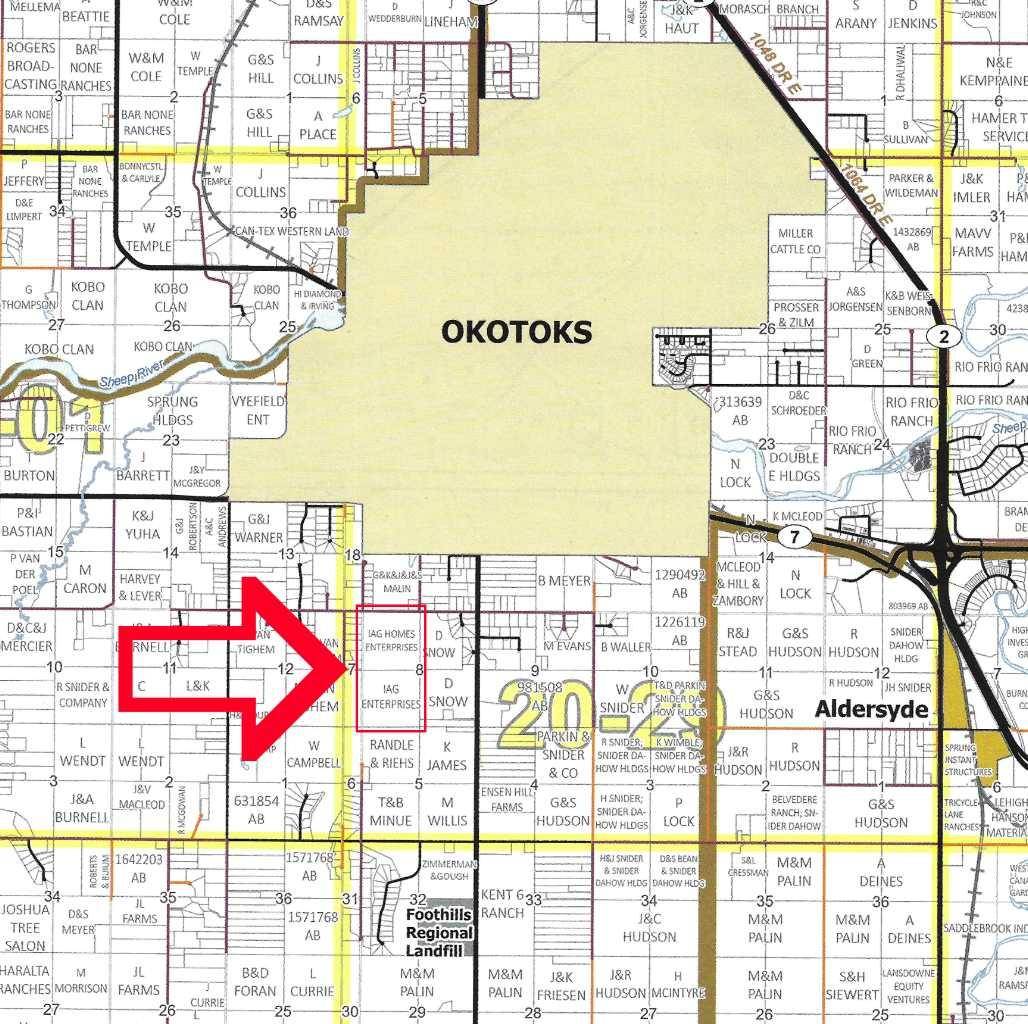 Rural Foothills County, AB T1S 1A8,402 AVE
