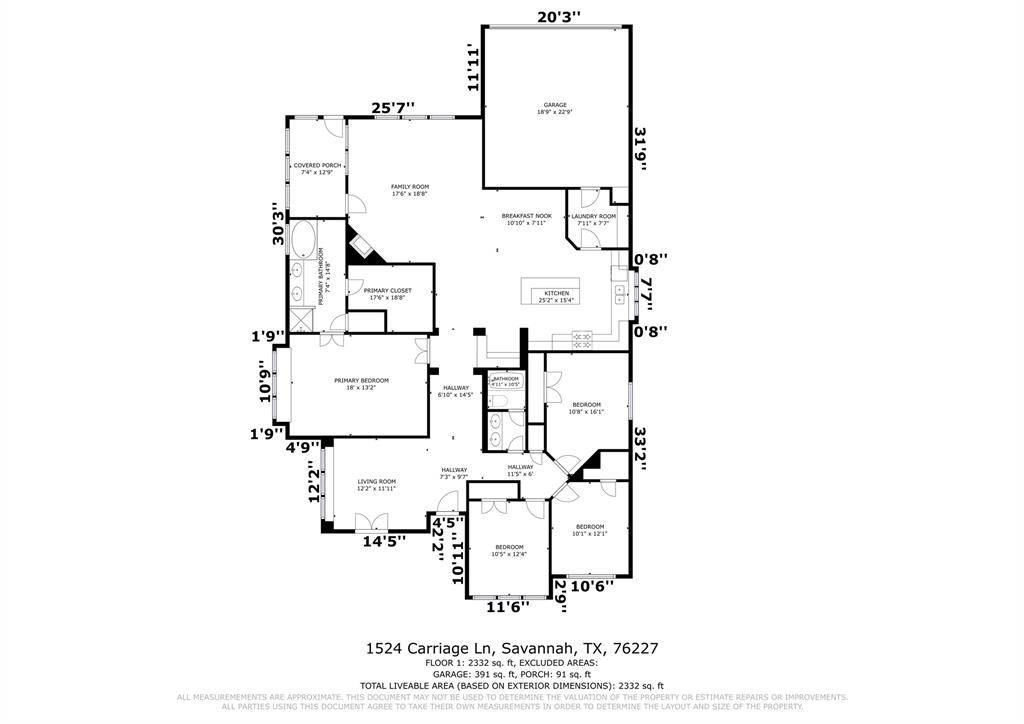 Savannah, TX 76227,1524 Carriage Lane