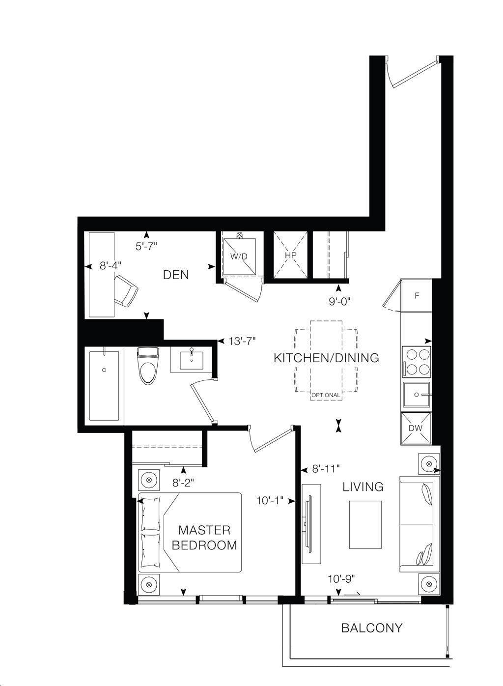 Mississauga, ON L5A 1W4,86 Dundas ST E #921